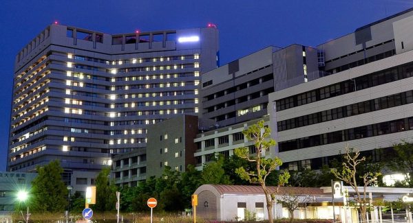 ziekenhuis in de nacht