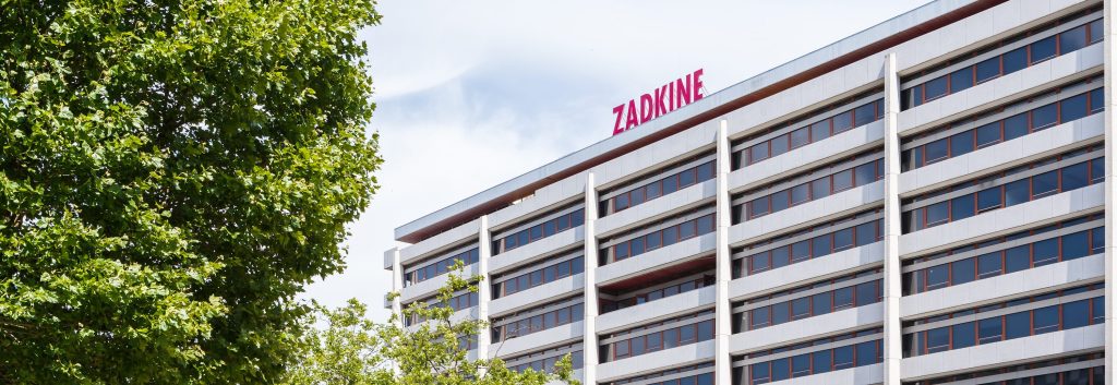 Zadkine locaties juli 2017 Zadkine locaties