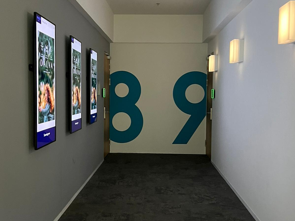 Multifunctionele film- en collegezalen