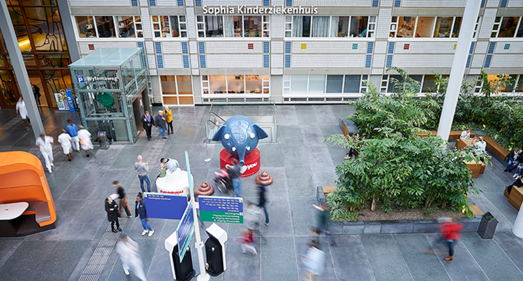 Een passend werkomgevingsconcept voor het Sophia Kinderziekenhuis