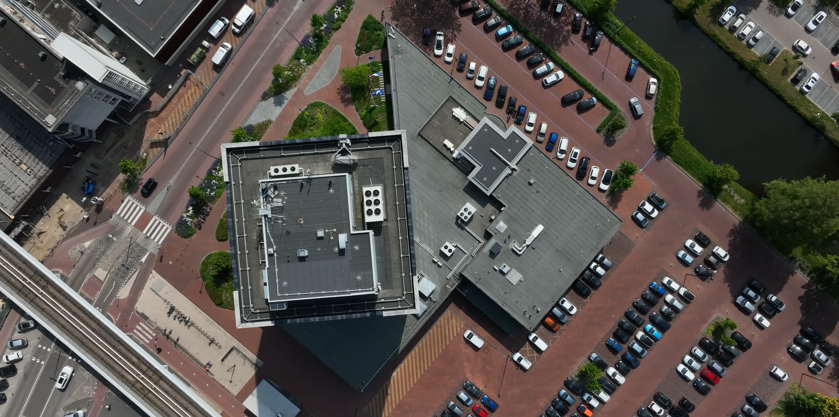 Droneshot van Capelle door Aestate Droneshot van Capelle door Aestate